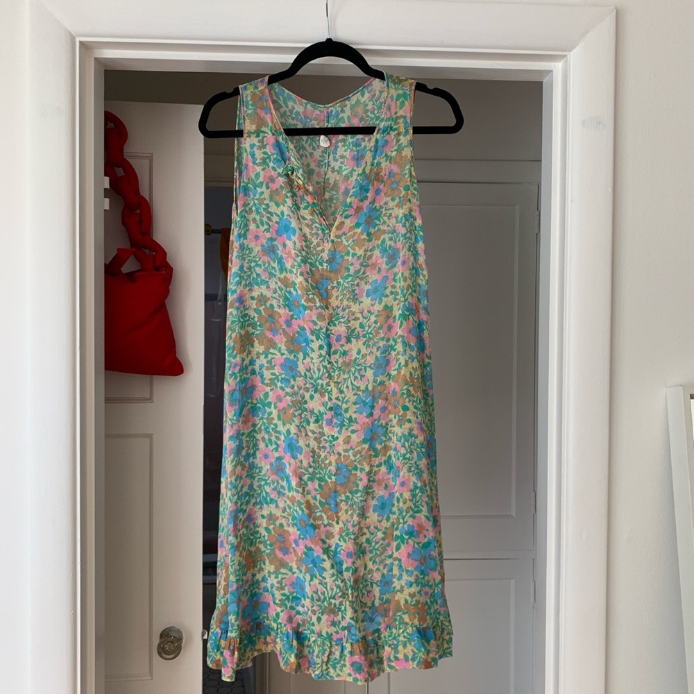 sheer vintage dress